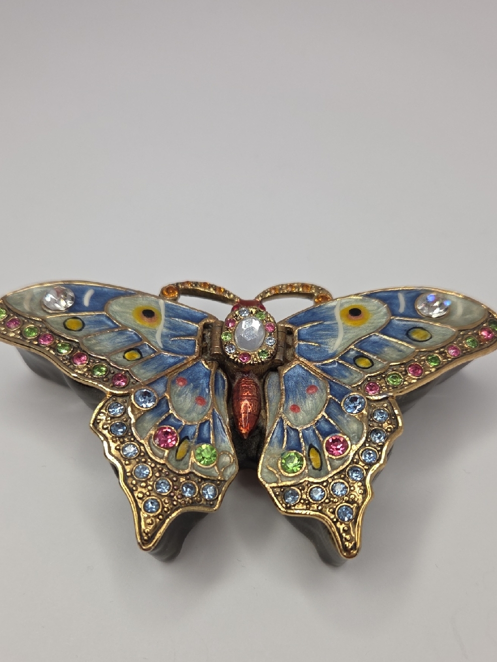 Ornate Butterfly Jewelry Box 62252